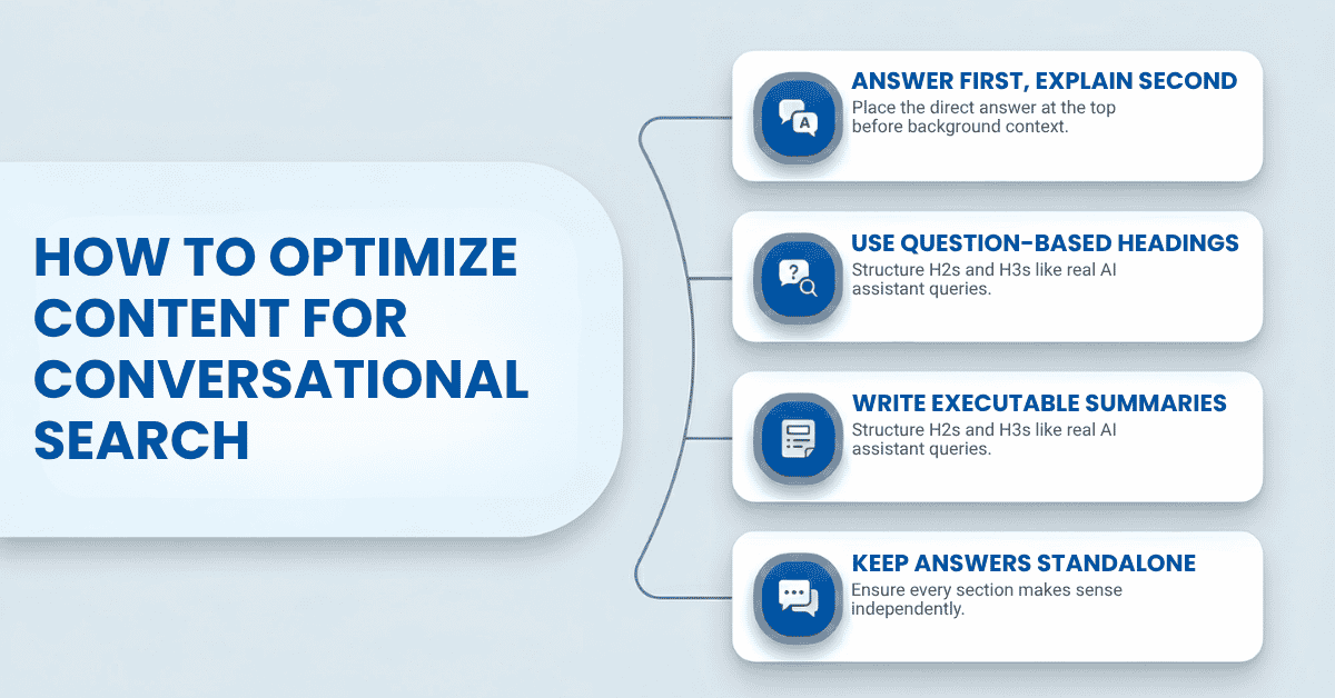 Optimize Your Content for Conversational AI Search