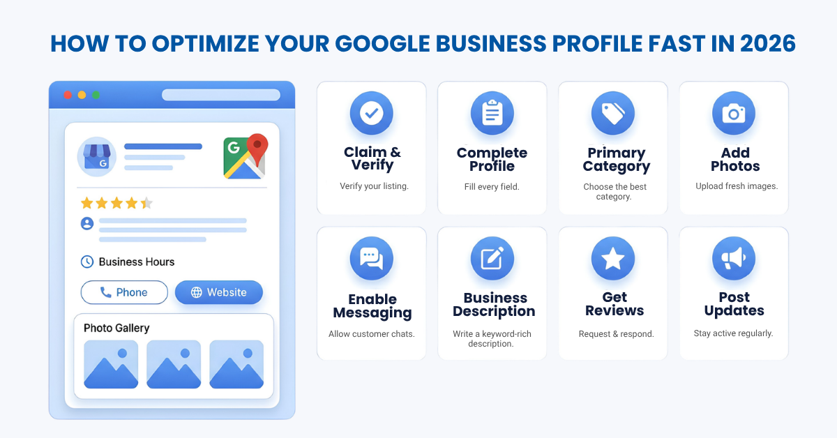 How to Optimize Your Google Business Profile Fast in 2026